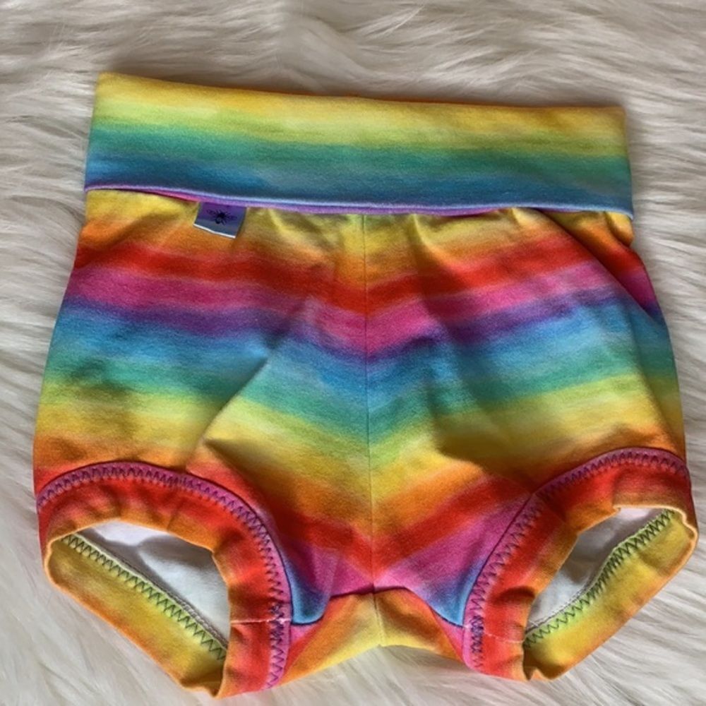 Three Bees AZ Rainbow Bubble Shorts Size 18 Months